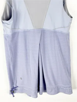 LULULEMON 4 Elevate Periwinkle Lullaby Sleeveless Tank Gym Yoga Workout Pilates thumbnail 4