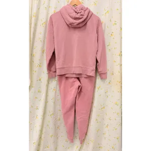Fila Sport Womens Hoodie and Sweatpants‎ Set Pink Loungwear Cozy Warm thumbnail 2