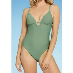 Kona Sol Green One-Piece Swimsuit thumbnail 6