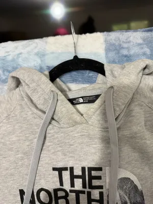 The North Face Light Gray Hoodie thumbnail 3