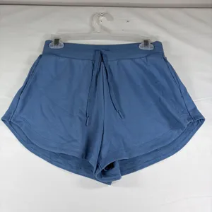 All in Motion Womens Active Comfort Shorts Blue High Rise 2.5 Inseam Small NWT thumbnail 2