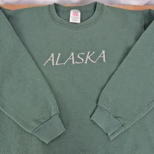 Vintage Canadian Made Alaska Sweatshirt Medium thumbnail 1