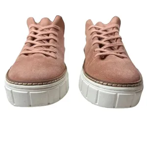Women’s Vince Camuto Mauve Colored Leather Raiza Platform Sneakers thumbnail 5
