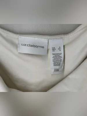 Liz Claiborne Y2K Tropical Halter Top Lime Green White Resort Coquette Vacation‎ thumbnail 11