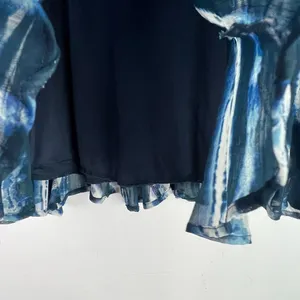 NWT Francesca's Trixxi Eva Tie-Dye Godet Skirt Mini Blue Size XL NEW L2414 thumbnail 7