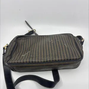 Vintage Fendi Crossbody Bag - Brown/Black thumbnail 4
