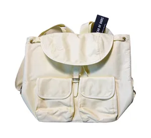 Year of Ours Nylon Butter Yellow Backpack NEW thumbnail 1