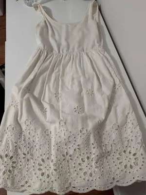 White Eyelet Charlotte Russe Mini Dress thumbnail 1