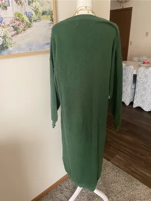 Free People FP Beach Hailee Sweater Midi Maxi Dress in Forest Green Small thumbnail 5
