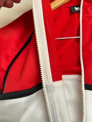 NWT Kappa Kontroll Women’s Cropped Full Zip Felpy Crop Jacket Colorblock Size S thumbnail 9