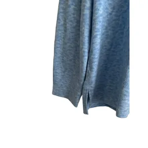 Jaclyn Intimates‎ Women Pajama Set L Blue Snowflake Long Sleeve Cozy Lounge thumbnail 3