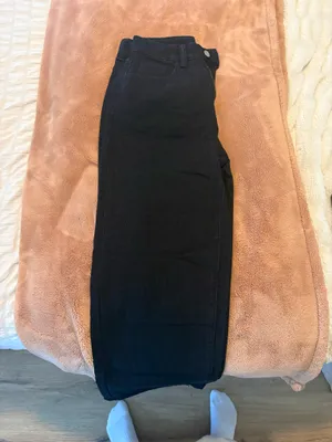 H&M Black Wide Leg Jeans thumbnail 1