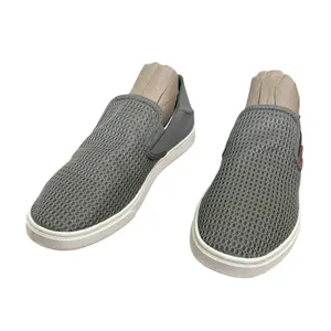 Olukai Pehuea Green Gray Mesh Slip On Sneakers Women Shoes Drop In Heel size 8 thumbnail 3
