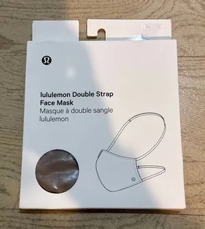 NWT Lululemon‎ Ear Loop Face Mask brown thumbnail 1