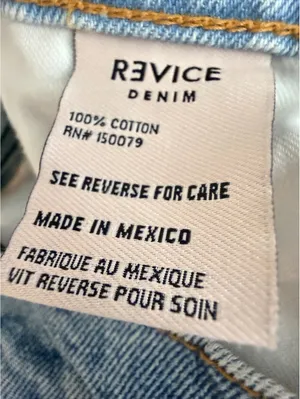 Revice Denim Women’s Size 28 Two-Tone Zip Front Skinny Jeans Y2K thumbnail 11
