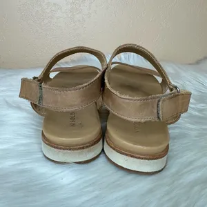Nisolo Go-To Platform Sandals In Almond Size 9.5 thumbnail 4