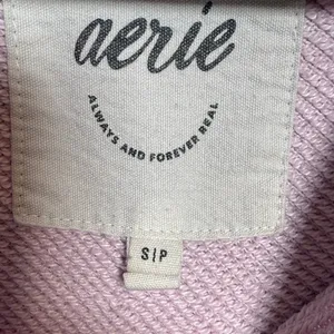 Aerie Long-sleeve Crew-neck Lavender Side Slit Oversized Sweatshirt W2260 Sz S thumbnail 3