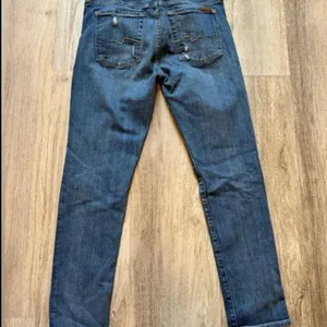 7 For All Mankind Skinny Jeans size 27‎ thumbnail 2