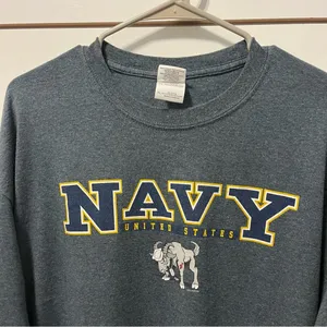 Gildan United States Navy Long Sleeve Tee thumbnail 5