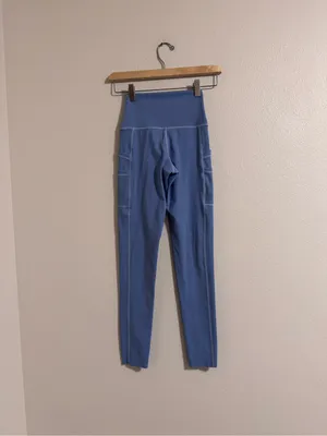 Aerie High-Waist Periwinkle Leggings with Side Pockets thumbnail 3