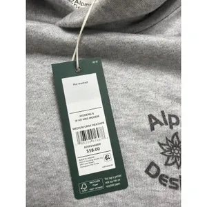 Alpine Design Womens W AD Hike Hoodie Gray‎ Heather ADW24600H Small NWT thumbnail 4