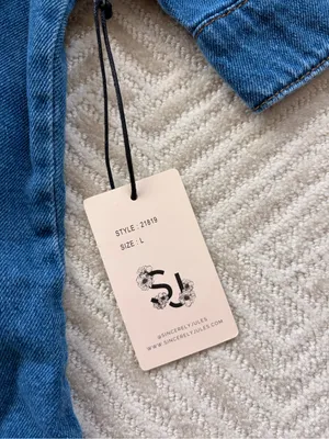 Sincerely Jules Denim Mini Dress thumbnail 6