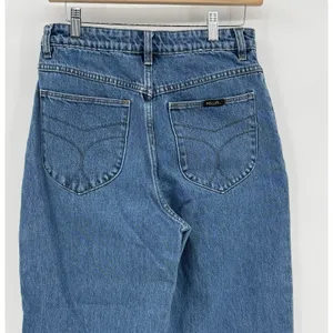 Rolla’s Sailor High Rise Wide Leg Jeans Women’s Sz 29 Blue Patch Pocket Spade thumbnail 6