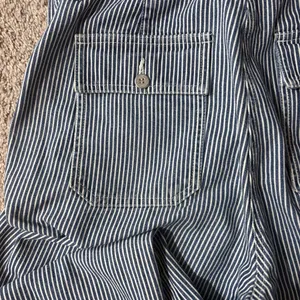 Jones New York Blue and White Striped Jeans thumbnail 7