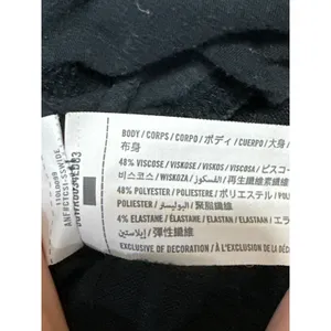 Abercrombie & Fitch Womens Black Rib Knit High Rise Skinny Leggings Pants Sz XS thumbnail 5