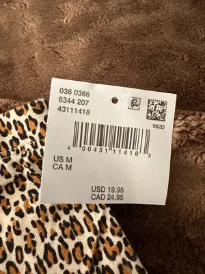 American Eagle Cheetah Tube Top thumbnail 2
