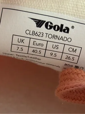 NEW Gola Harrier Trainer in Peach and Burgundy thumbnail 8