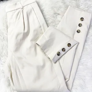 Banana Republic x Harbison Pleated Khaki Dress Pants – Size 2L thumbnail 3
