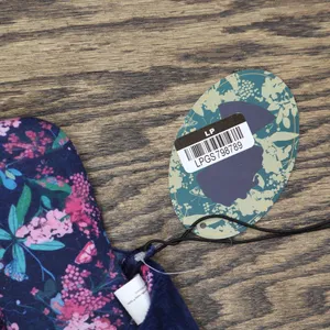 NWT Bridgerton Izzy & Liv Womens Enchanting Floral Bee Slippers Navy Blue 6M thumbnail 9