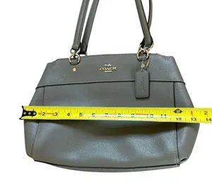 Coach Brooke Carryall Bag F25397 Tote Bag Leather Womens Gray thumbnail 12