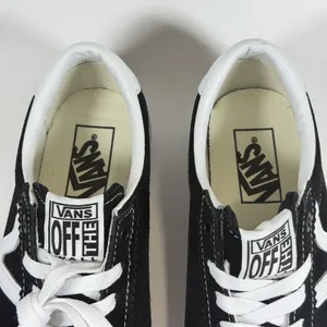 Vans Size-6.5 Womens Unisex Sport Low Skate‎ Sneakers Shoes Black/White Retro thumbnail 6