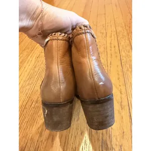 Pikolinos Boots Womens Size 8.5 Brown Leather Chelsea Ankle Block Heel Booties thumbnail 4