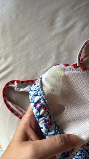 Amazon red white and blue bikini thumbnail 2