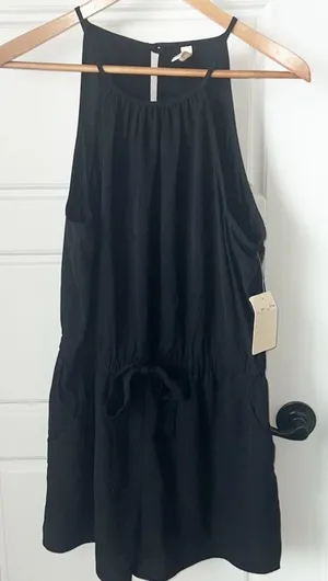 NWT Bebop Black Romper Junior XL thumbnail 1