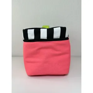 Victoria’s Secret Travel Case Pink Black Stripe Sexy Little Things NWT Gift thumbnail 4