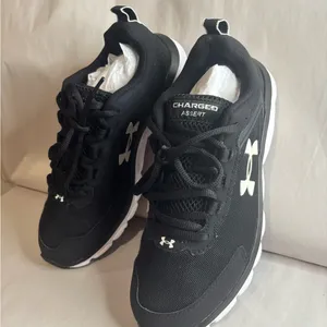Under Armour Black Sneakers with White Logo thumbnail 5