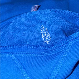 NWOT Free People X FP Movement Cruise Sweatshirt In Stellar Blue Super Oversize thumbnail 6