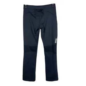 Nike Dri-FIT Running Straight Pants Womens S Black Reflective Athletic NWT thumbnail 3