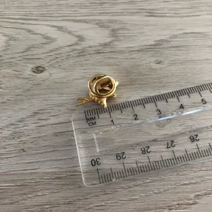 Vintage Ballerina Label Pin thumbnail 2