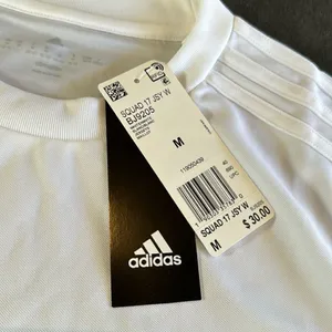 Adidas Women’s Short Sleeve White Top Climacool Size M NWT thumbnail 3