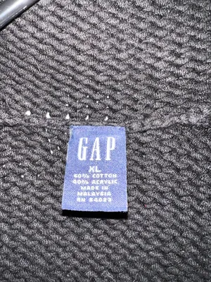 Gap Crochet Zip Up thumbnail 3