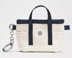 Lululemon Daily Multi-Pocket Nano Canvas Tote Bag / Bag Charm /Keychain thumbnail 1