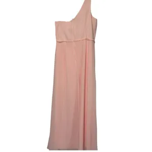 DB Celebrate Studio One-Shoulder Pink Chiffon Dress – Elegant & Flowy thumbnail 4