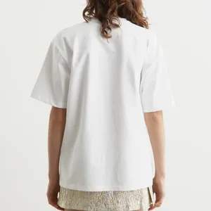 NWT GANNI Heavy Cotton Heart T-Shirt | Oversized Drop Shoulder Graphic Tee thumbnail 3