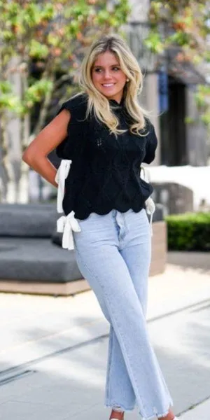 fancydboutique top Black thumbnail 1