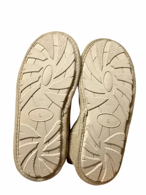 Totes Toasties Women's Memory Foam Bootie Slippers Sz L Color: Desert New NWOT thumbnail 3
